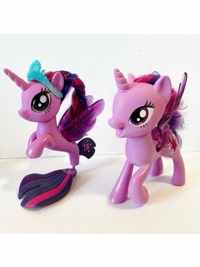 My Little Pony Sea Princess Twilight Sparkle 2017 Glitter Wings G4 Talking 2x